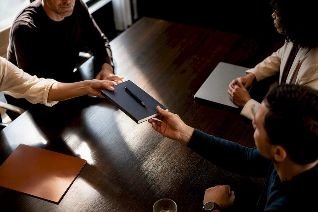 Team rotating shared administrative responsibilities